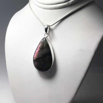 Purple Labradorite Pendant