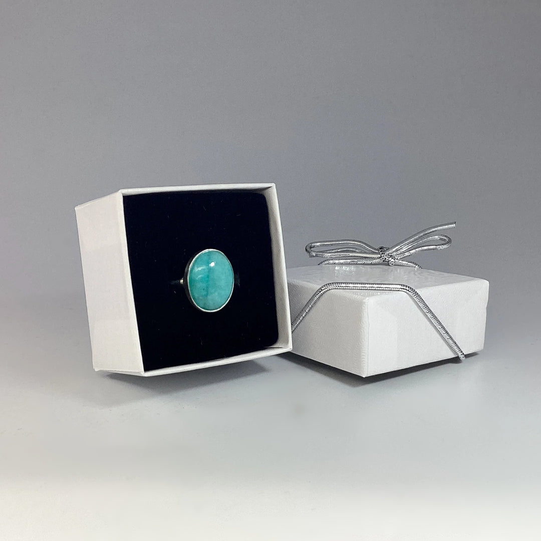 Amazonite Ring - Rocks and Gems Canada