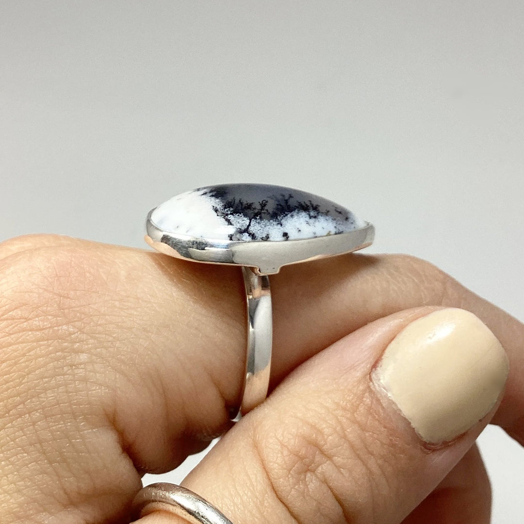 Dendritic Opal Ring - Rocks and Gems Canada