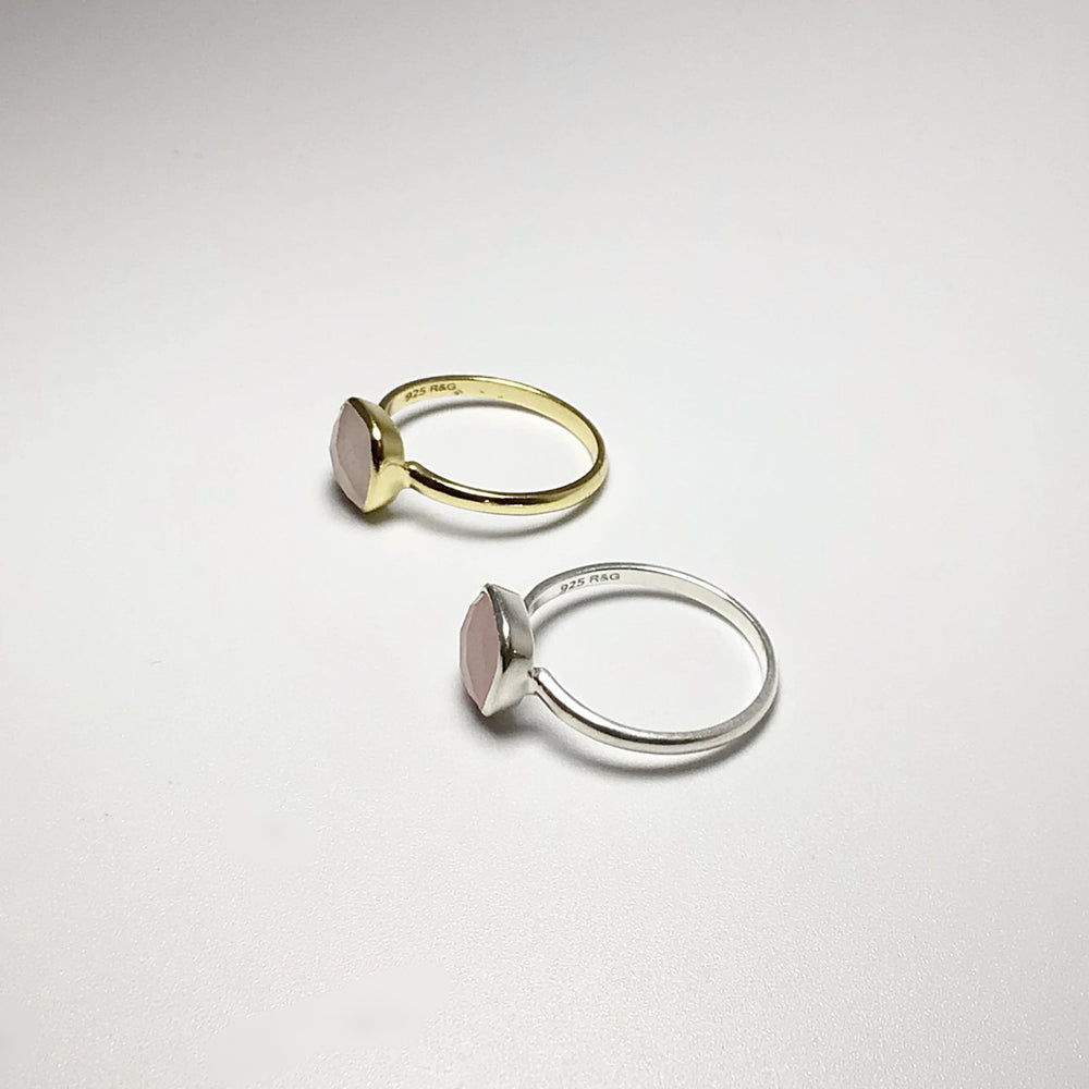 Rose Quartz Ring - Rocks and Gems Canada