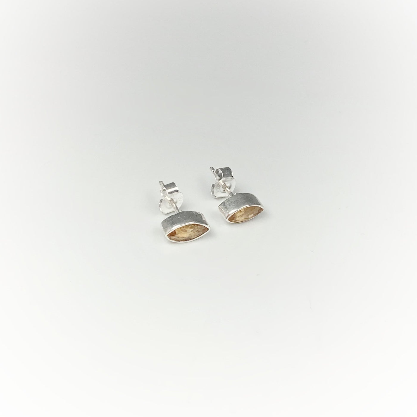 Citrine Stud Earrings