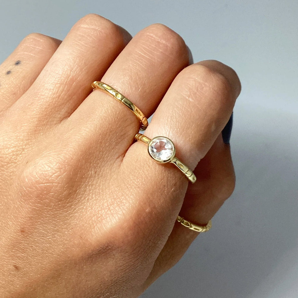 Clear Quartz Ring - Rocks and Gems Canada
