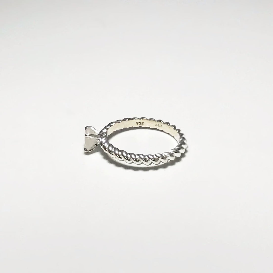 Rainbow Moonstone Ring - Rocks and Gems Canada