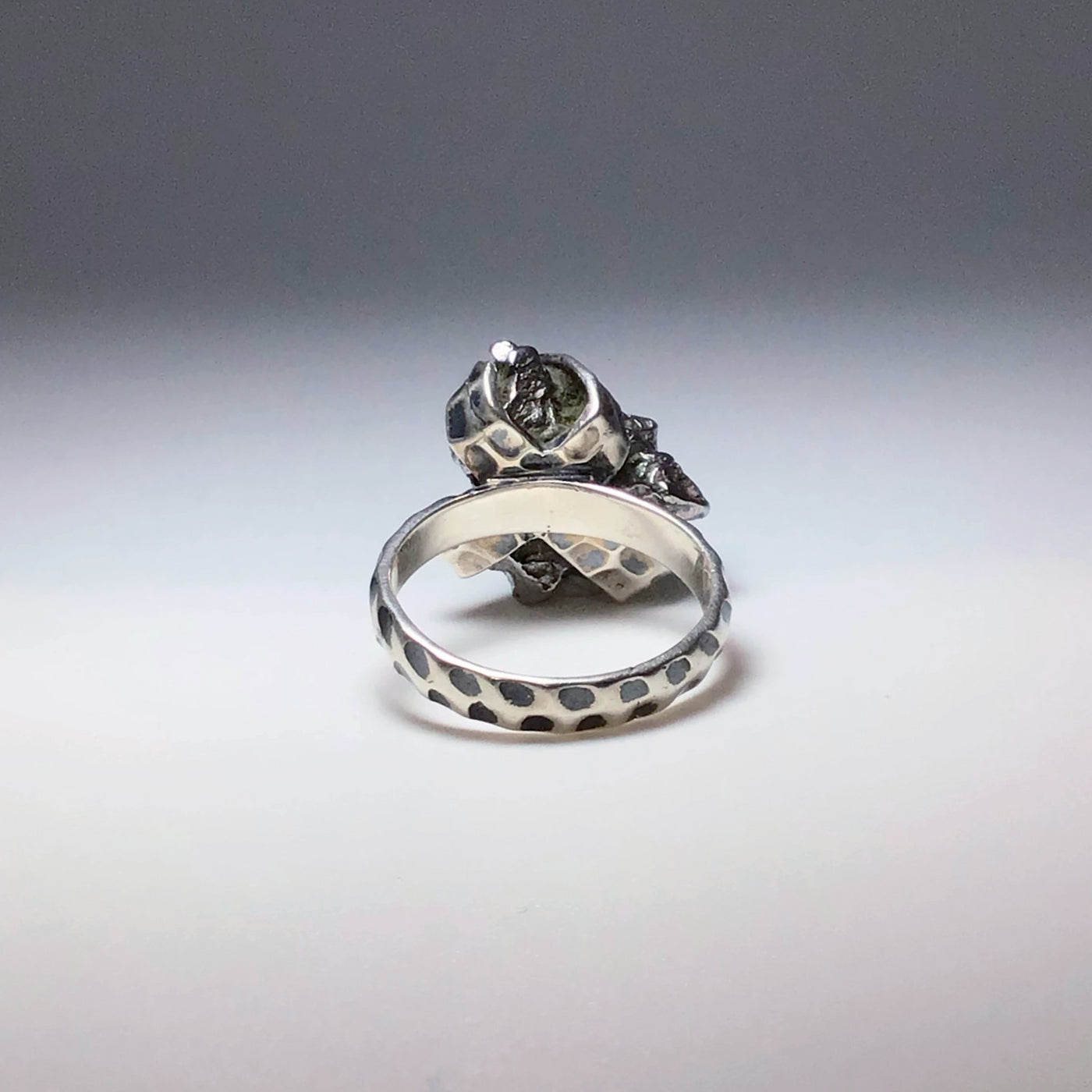 Campo Del Cielo Meteorite Ring