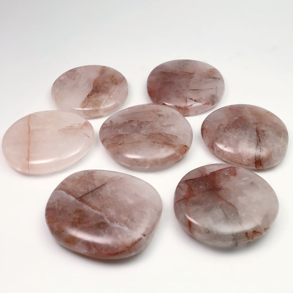 Pale Hematoid Quartz Touch Stone - Rocks and Gems Canada