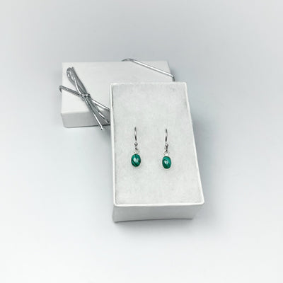 Malachite Dangle Earrings