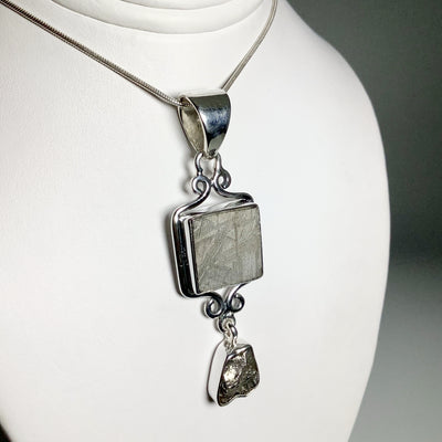 Muonionalusta and Campo Del Cielo Meteorite Pendant