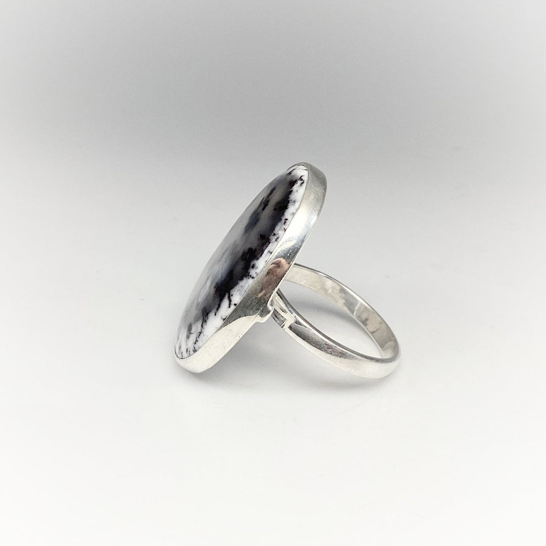 Dendritic Opal Ring - Rocks and Gems Canada