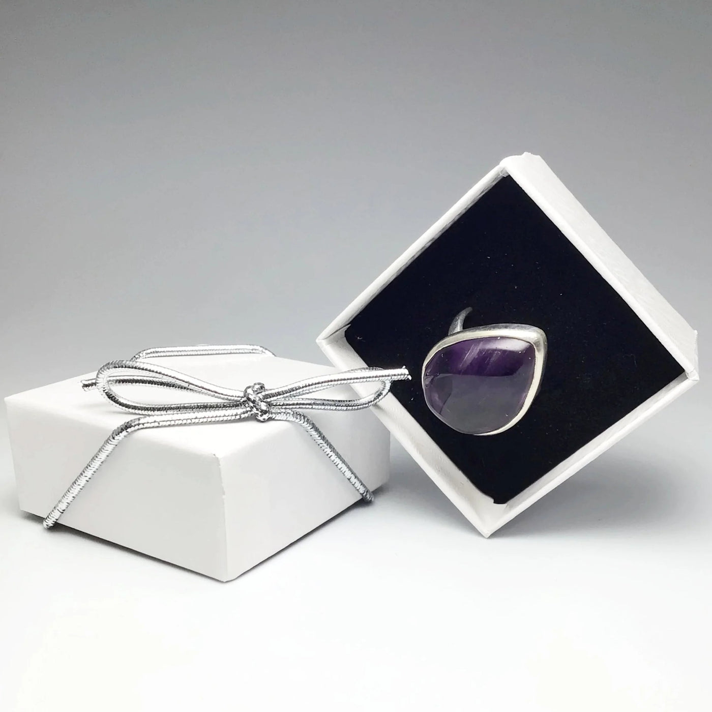 Trapiche Amethyst Ring