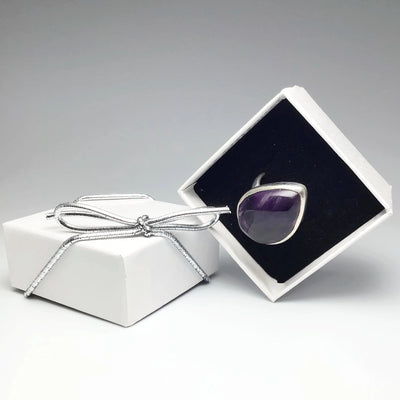 Trapiche Amethyst Ring