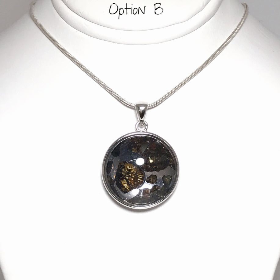 Sericho Meteorite Pendant - Rocks and Gems Canada