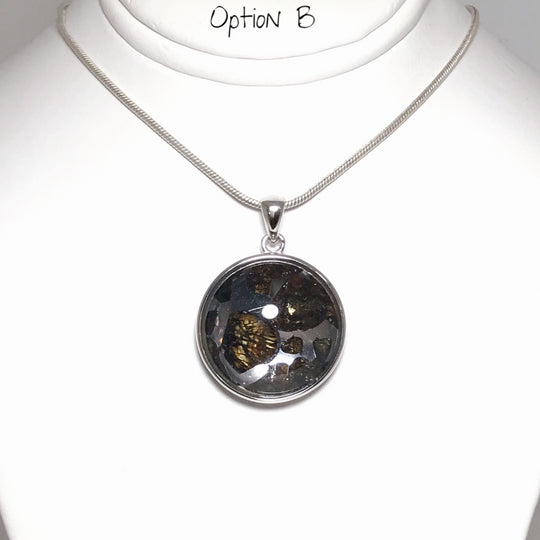 Sericho Meteorite Pendant - Rocks and Gems Canada
