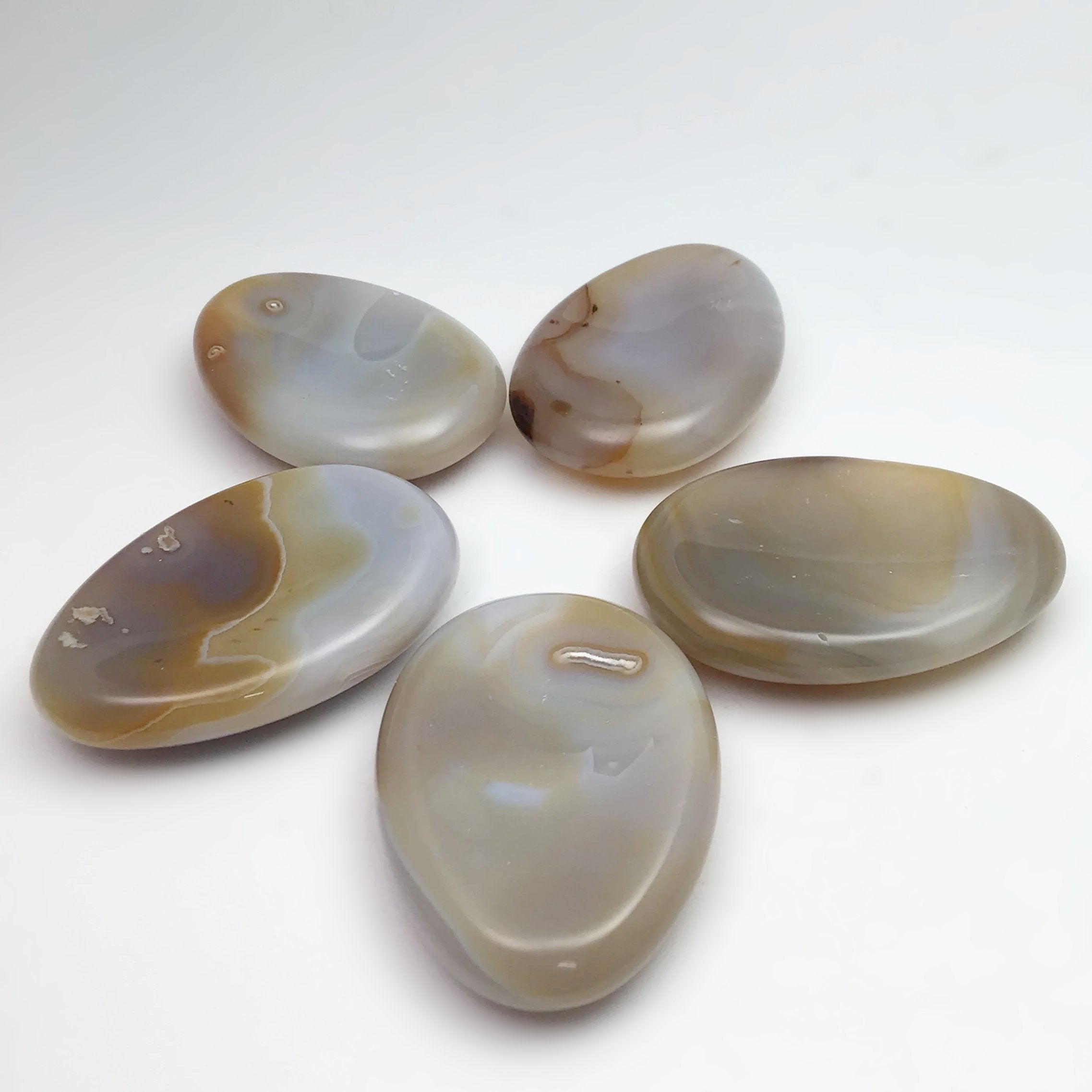 Worry Stone - Natural Agate - Rocks and Gems Canada