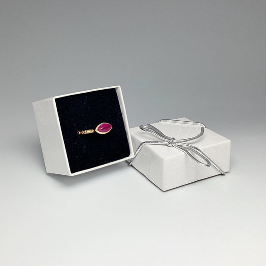 Pink Jade Ring - Rocks and Gems Canada
