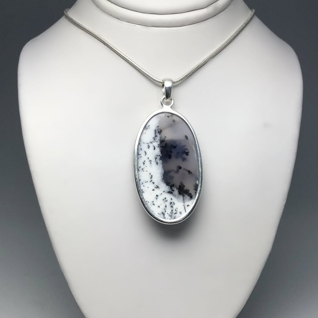 Dendritic Opal Pendant - Rocks and Gems Canada