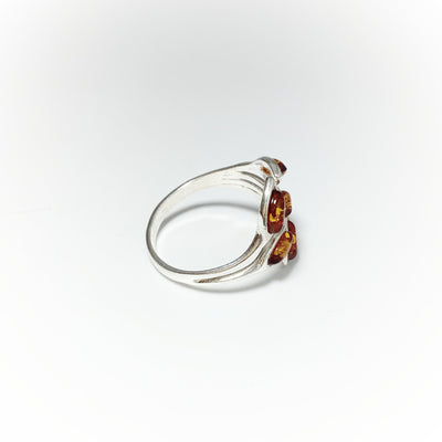 Cognac Amber Ring