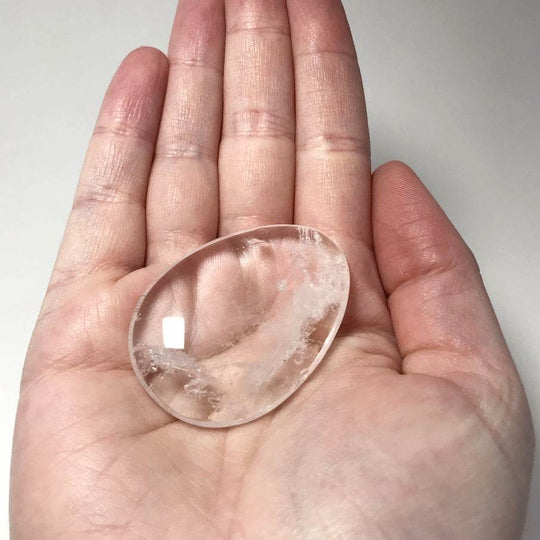Worry Stone - Quartz - Rocks and Gems Canada