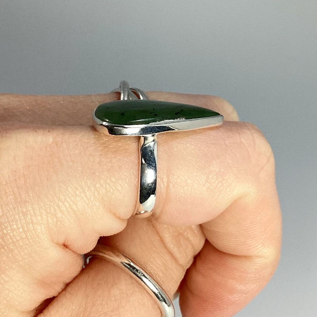 Canadian Jade Ring - Rocks and Gems Canada