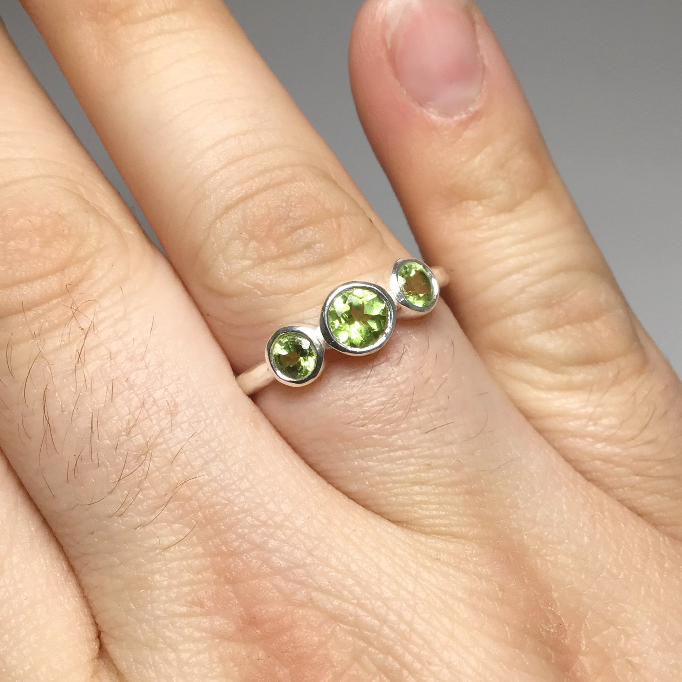 Peridot Ring - Rocks and Gems Canada