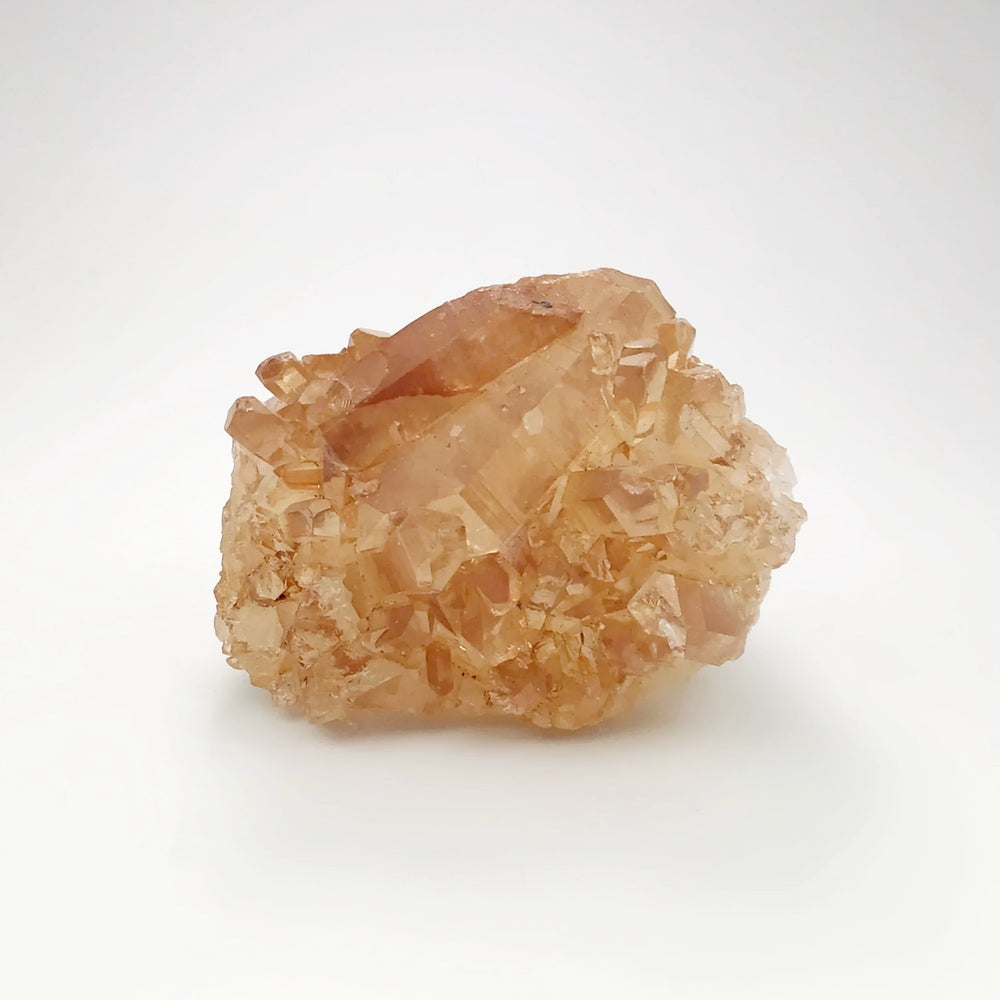 Tangerine Quartz Cluster - Rocks and Gems Canada