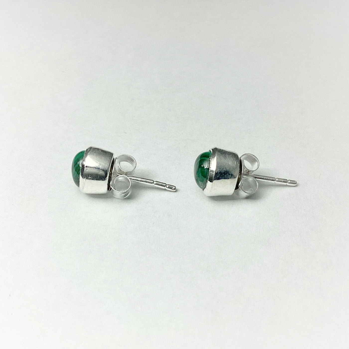 Malachite Stud Earrings