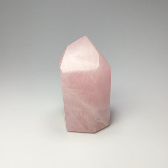 Rose Quartz Point - Rocks and Gems Canada