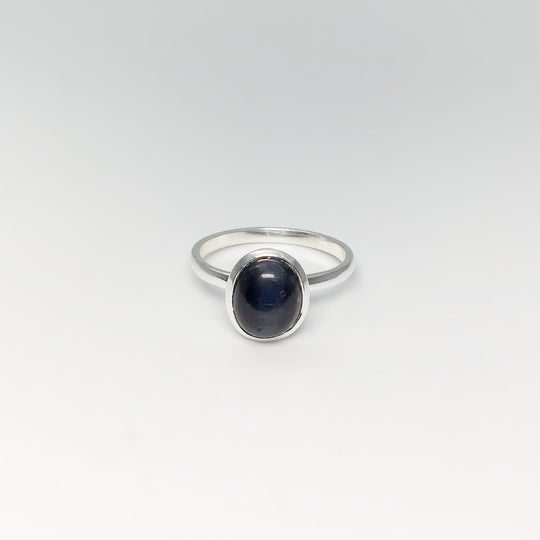 Blue Tiger Eye Ring - Rocks and Gems Canada