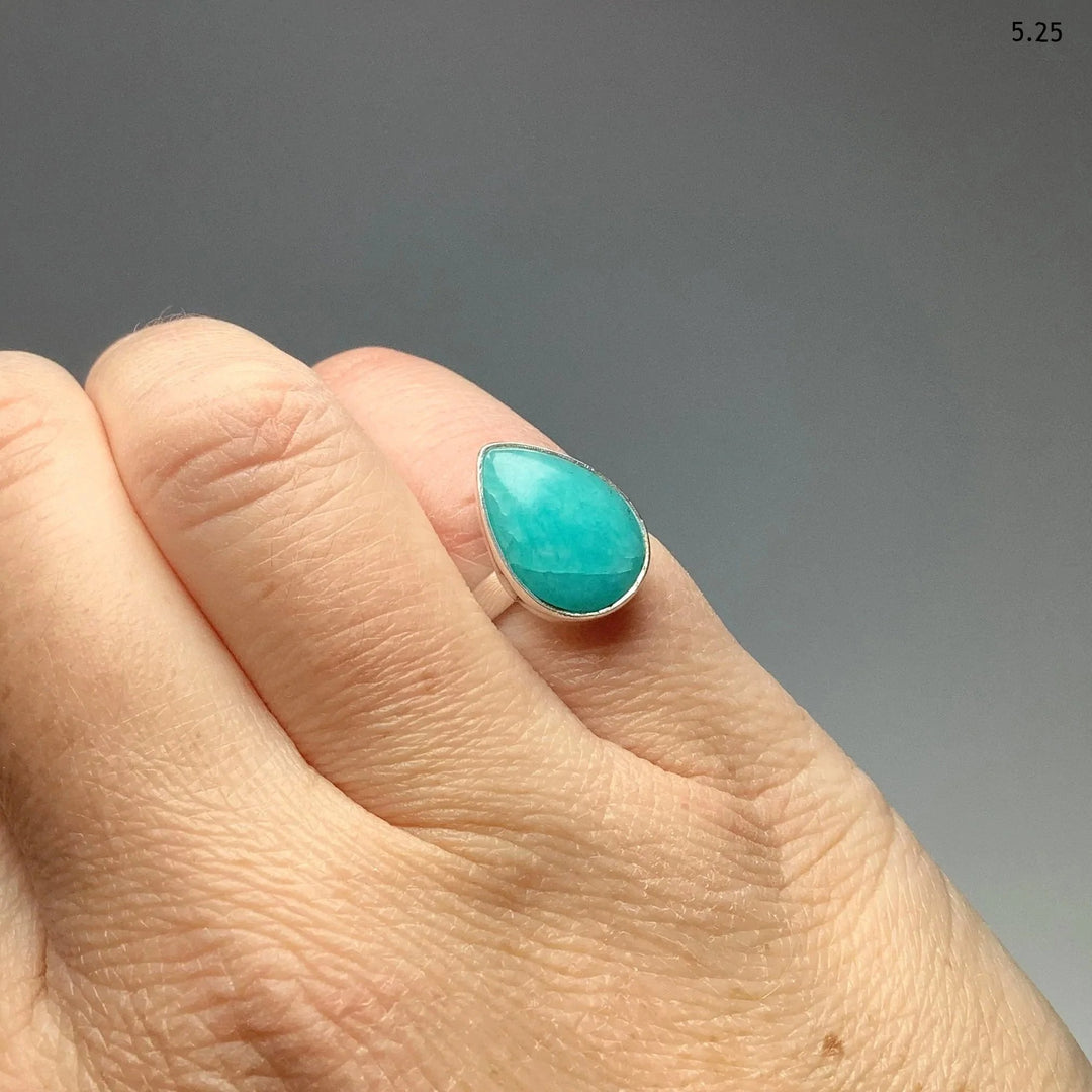 Amazonite Ring - Rocks and Gems Canada
