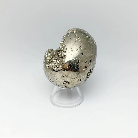 Iron Pyrite Egg - Rocks and Gems Canada