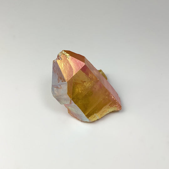 Sunset Aura Quartz Cluster - Rocks and Gems Canada
