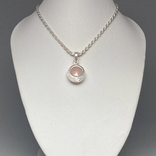 Rose Quartz Pendant - Rocks and Gems Canada