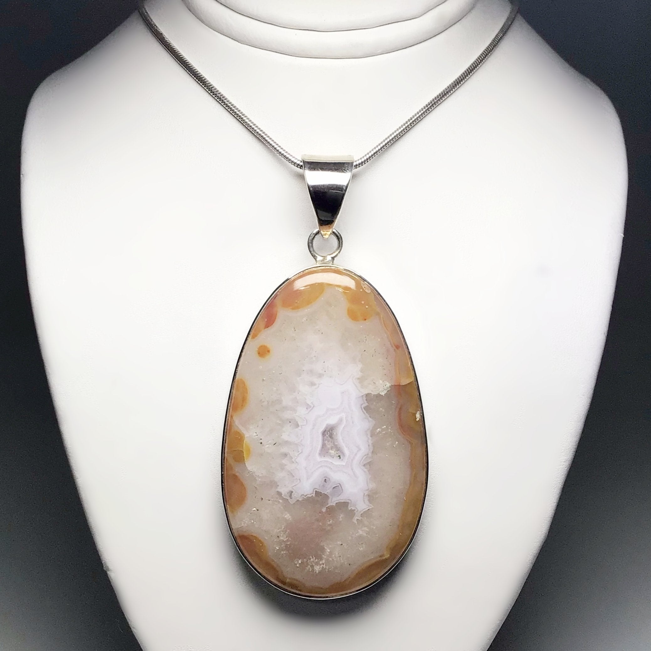 Laguna Agate Pendant - Rocks and Gems Canada