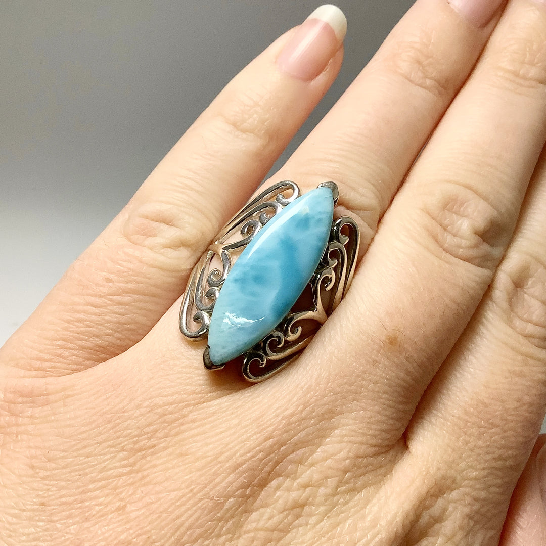 Larimar Ring - Rocks and Gems Canada