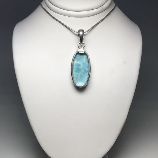 Larimar Pendant - Rocks and Gems Canada