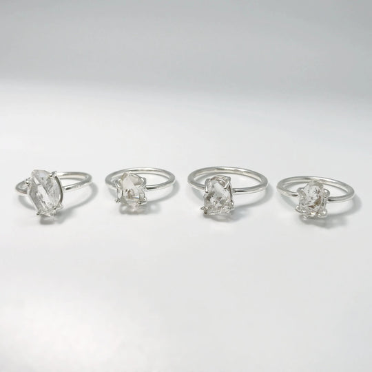 Herkimer Diamond Ring - Rocks and Gems Canada