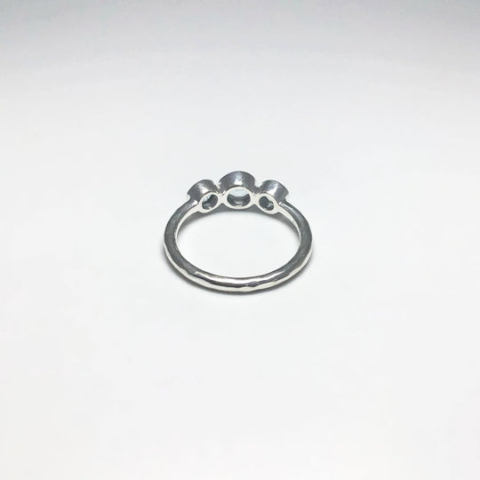 Blue Topaz Ring - Rocks and Gems Canada