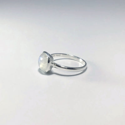 Rainbow Moonstone Ring