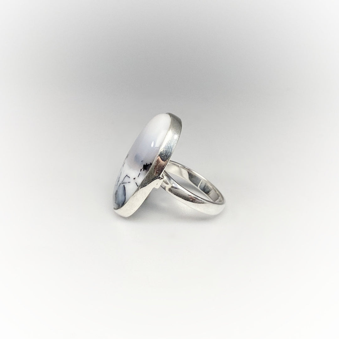 Dendritic Opal Ring - Rocks and Gems Canada