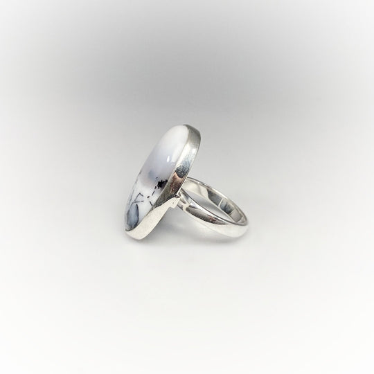 Dendritic Opal Ring - Rocks and Gems Canada