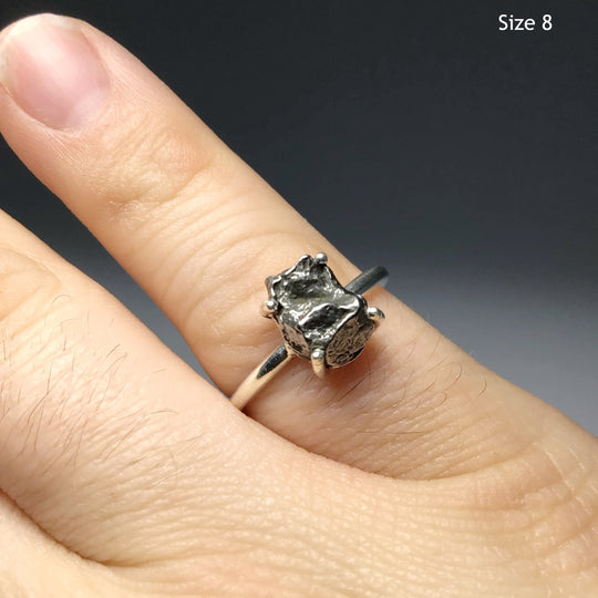 Campo Del Cielo Meteorite Ring - Rocks and Gems Canada