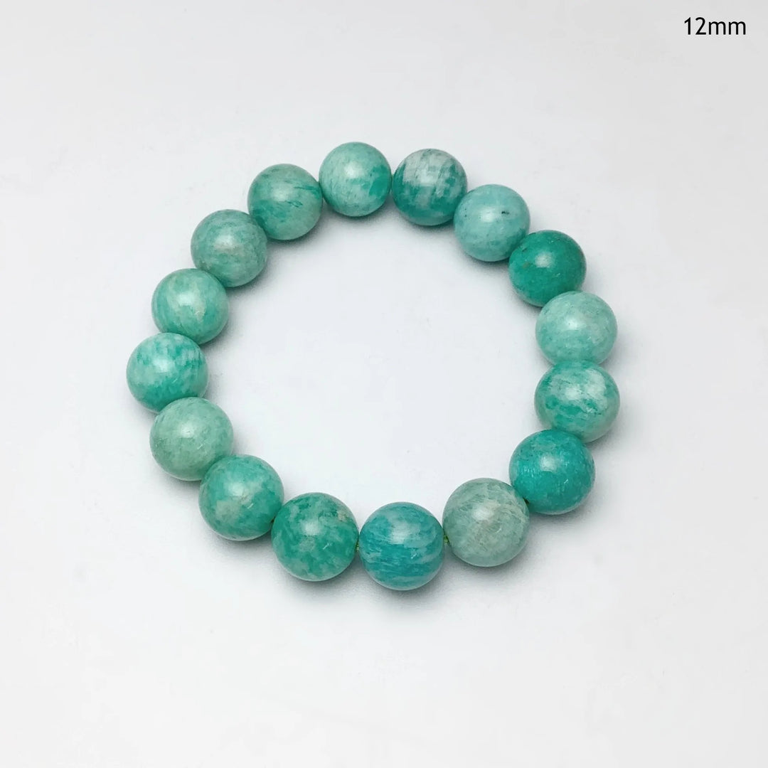 Striped Amazonite Beaded Bracelet - Rocks and Gems Canada