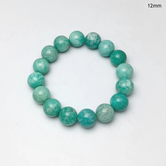 Striped Amazonite Beaded Bracelet - Rocks and Gems Canada