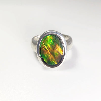 Alberta Ammolite Ring