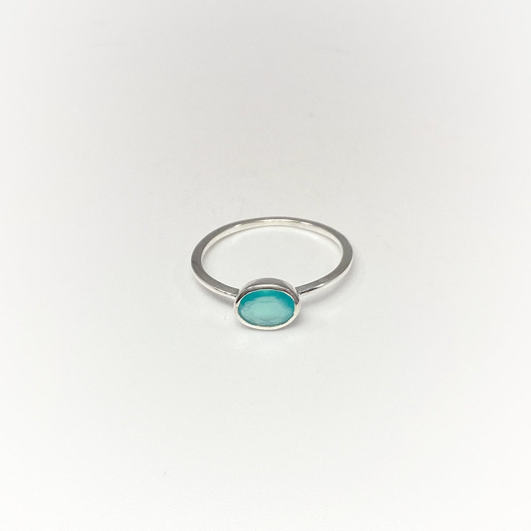 Blue Onyx Ring - Rocks and Gems Canada