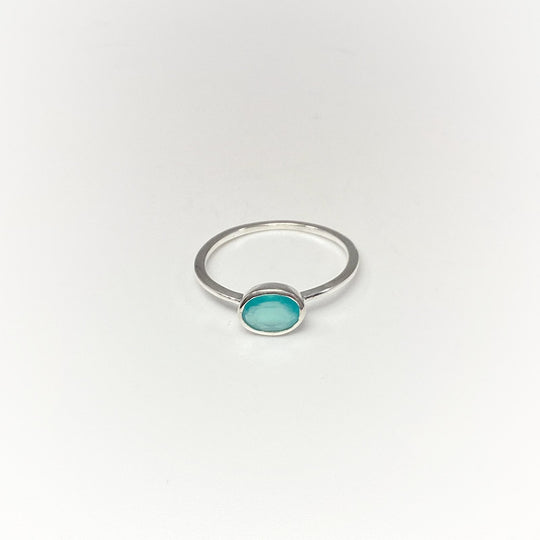 Blue Onyx Ring - Rocks and Gems Canada