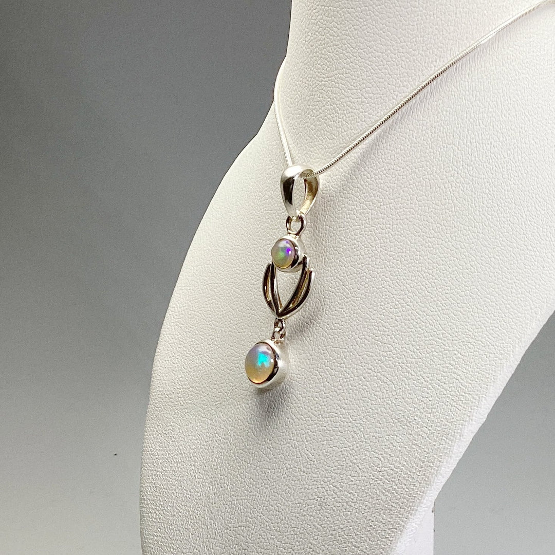 Fire Opal Pendant - Rocks and Gems Canada