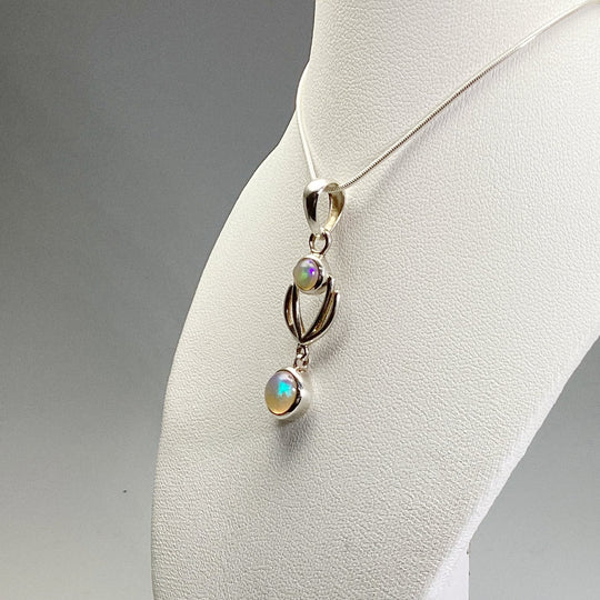 Fire Opal Pendant - Rocks and Gems Canada