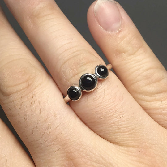 Black Onyx Ring - Rocks and Gems Canada
