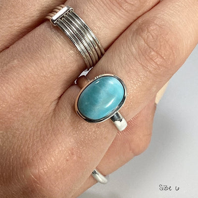 Larimar Ring