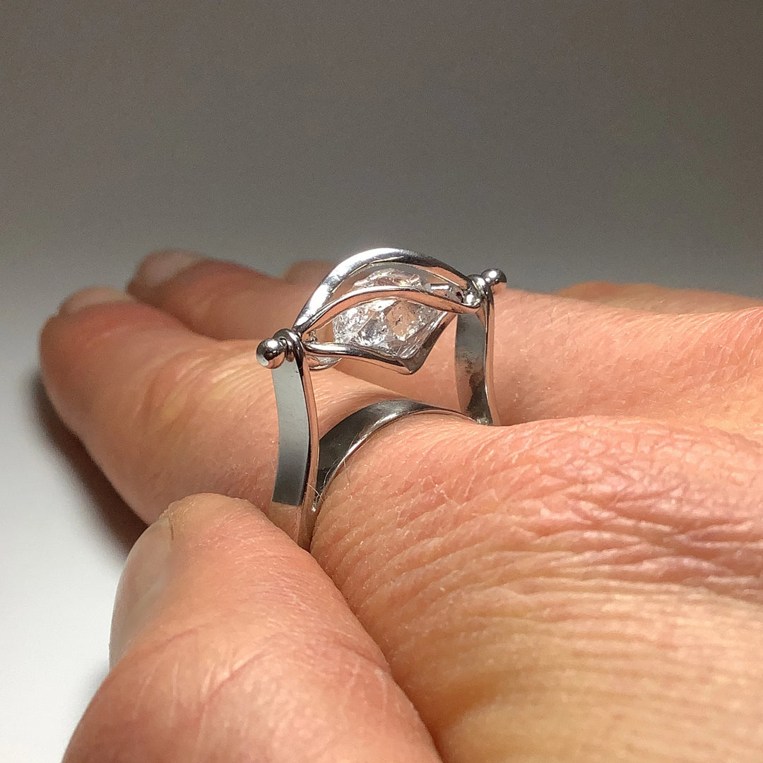 Herkimer Diamond Ring - Rocks and Gems Canada
